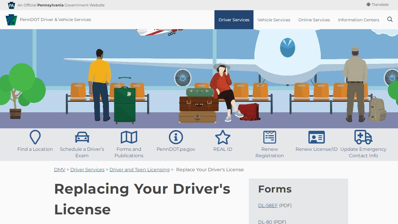 Replace Your Driver's License - PennDOT Driver & Vehicle Services